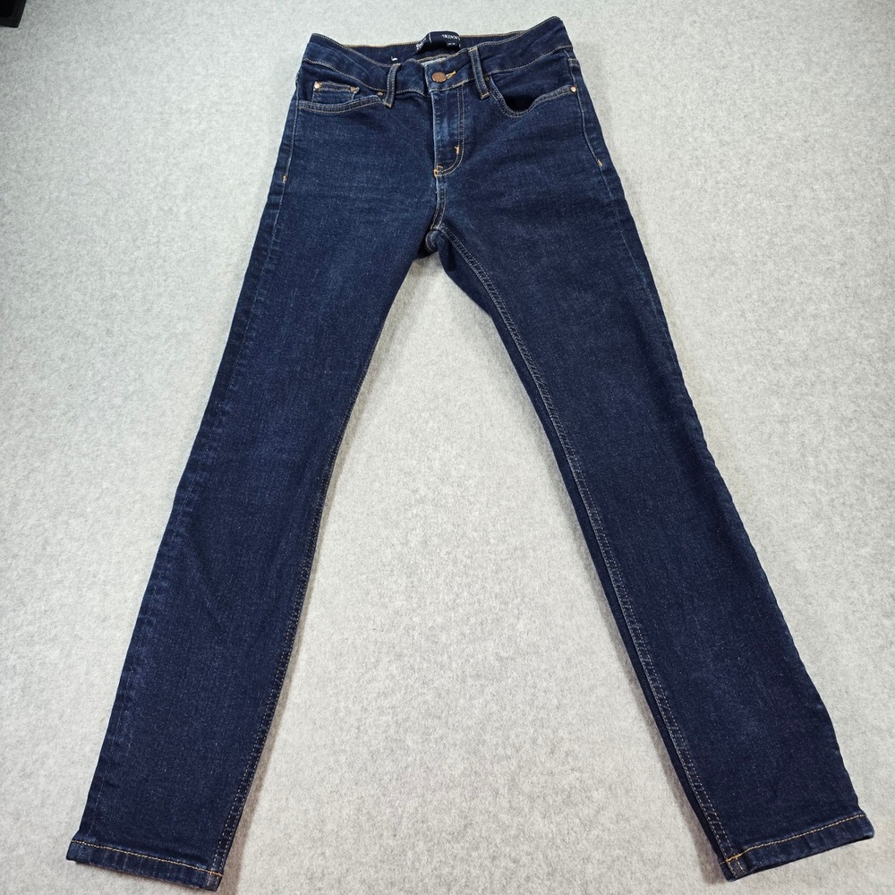 Boden Denim Skinny Jeans Dark Wash Indigo Blue Petite US 2P UK 6P Stretch